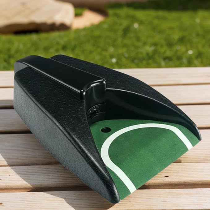 Golf Ball Returner | Foldable Quick Response Adjustable Angle Training Aid - Golf Ball Return Putting Unit | for Enthusiasts Beginners Lovers Men Women Players Indoor Outdoor Yard