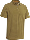 Golf Shirts for Men Dry Fit Short Sleeve Print Performance Moisture Wicking Polo Shirt