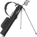 Findway Golf Stand Bag, Small Golf Bag for The Driving Range, Par 3 and Executive Courses, Lightweight Golf Club Carry Bag with Ball Holder and Pockets for Men Women