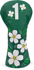 Golf Club Covers Driver Headcovers Fairway 3 Wood Headcover Hybrid Cover Faux Leather Rescue Headcovers Golf Head Covers for Most Brand