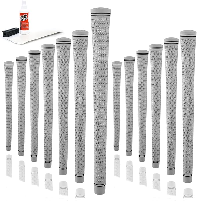 Karma Revolution 360 Golf Grips & Grip Kits, No Alignment Necessary, Easy Installation, Perfect for Adjustable Golf Clubs, Choose Single, 9, 13, 25 Packs or Golf Club Grip Kit