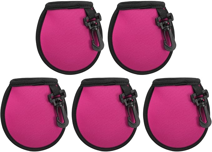 PATIKIL Golf Ball Washer Pouch, Portable Golf Balls Cleaner Pocket Bag with Hanging Clip for Golf Exercise