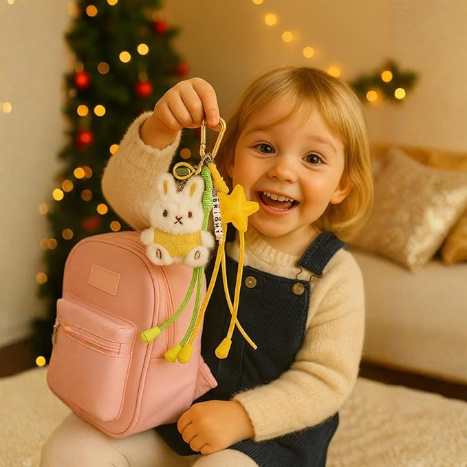 Georgie Porgy Bag Charms Keychains Handbag Accessories for Women Purse Backpack Sports Bag Pendant Cute Unique Gift for Girls