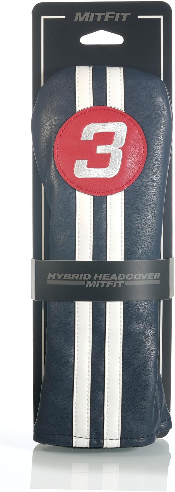 Single Headcover, Easy Slip-On Easy-Off Golf Club Head Cover, Fleece Lined Interior, Water Resistant and Durable Shell, Individual Retail Pack