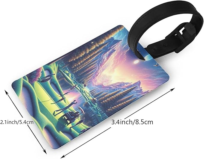 Golf Luggage Tag Suitcase Identify Labels Personalized Travel Bag Tag 2.5X4.1Inch
