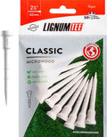 LIGNUM Unbreakable Microwood Golf Tees 50x More Durable/Adjustable Golf Tee/Innovative Wood Fiber and Natural Adhesives/Golf Tee, Golf Tees, Tees Golf, Golf Ball Tees
