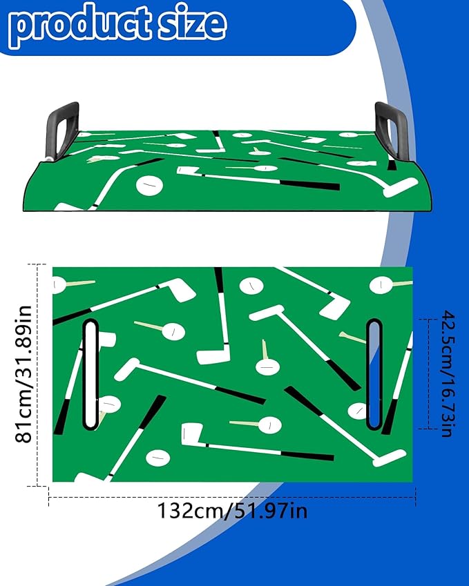 Comfortable Golf Cart Seat Covers, Soft Golf Cart Towel, Golf Cart Accessories, Club Car and Other 2-Seat Golf Carts