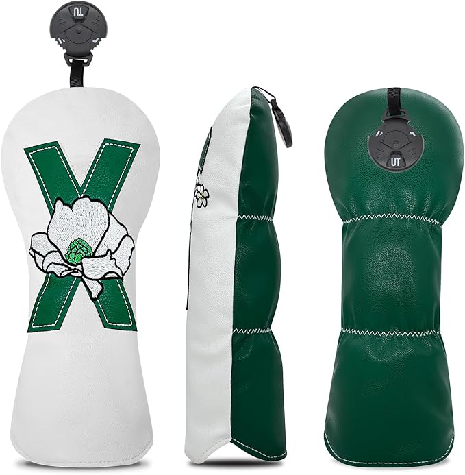 Premium Golf Club Head Cover - Fits Most Clubs, Heavy-Duty Construction, Protects Against Scratches and Damage, Specifically Designed for Hybrid and Fairway Woods.