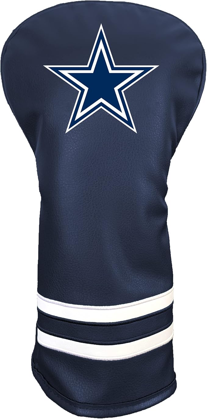 Team Golf NFL Team Golf NFL Vintage Driver Golf Club Headcover (Printed), Form Fitting Design, Retro Design with Fleece Lining for Extra Club Protection
