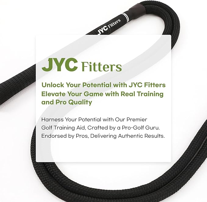 Golf Swing Training Aid - Premium Rope Trainer Equipment (RopeSwing)