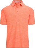 Alex Vando Mens Golf Shirt Moisture Wicking Quick-Dry Short Sleeve Casual Polo Shirts for Men