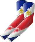 Flag Arm Sleeves, Cooling Sun Protection Compression for Men/Women