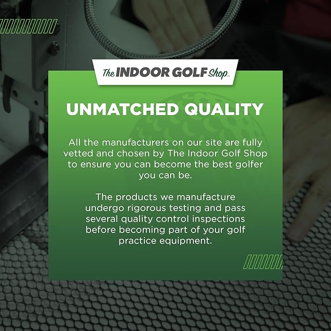 Hitting Net with Target Knotless Golf Net for Indoor and Outdoor Practice - Arrives Ready to Assemble and Use