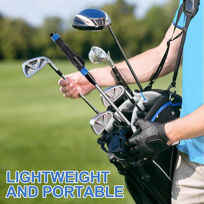 Golf Grip Trainer Aid, Golf Swing Training Aid, Grip Trainer Golf Club to Improve Train Correct Right Hand Position