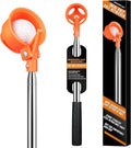 Golf Ball Retriever, 9Ft/12Ft/17Ft/20Ft Professional Stainless Steel Golf Ball Retriever, Telescopic Golf Ball Retriever for Water