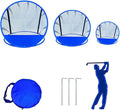 SANTA CASA Pop up Golf Practice Net - Foldable Chipping Target, 1 Carry Bag, Adults Indoor Outdoor Backyard Golf Gifts
