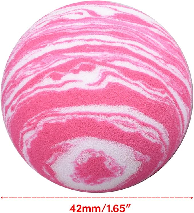 Practice Golf Balls,Golf Training Balls,10Pcs Sponge Garden Soft EVA Elastic Golf Balls for Indoor/Outdoor Golf Practice