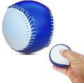 Baseball Soft Foam Blank Ball Bouncy Practice Training Tball 9 inch PU Leather Machine Pitching 8u 12u League Practice DIY Autograph Gift