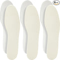 Shoe Filler Insert - Full Length Daily Latex Foam Shoe Inserts, Shoe Insoles for Shoes That are Too Big, 3 Pairs (EU 37, US Women 7 Men 4)