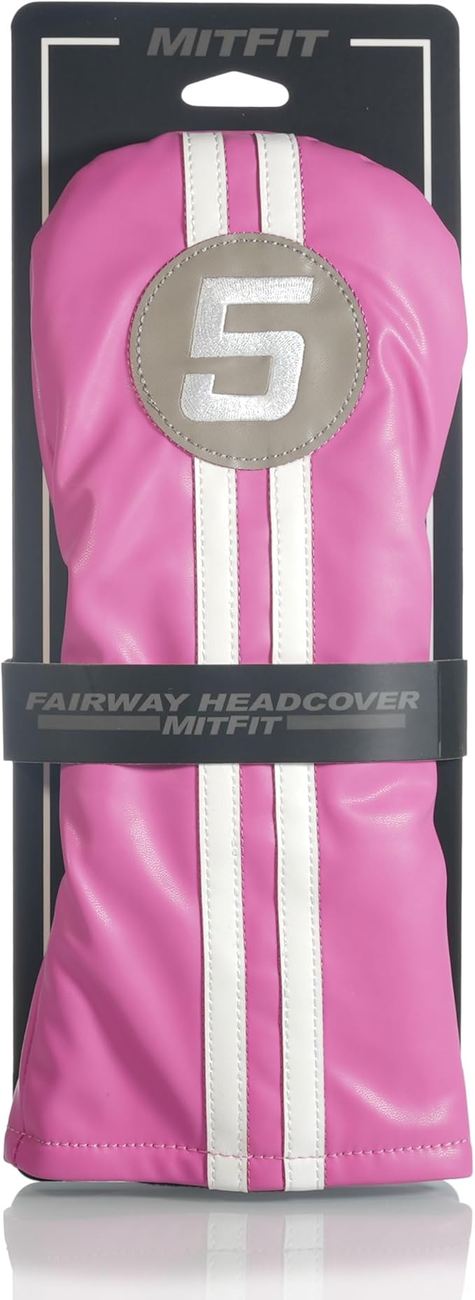 Single Headcover, Easy Slip-On Easy-Off Golf Club Head Cover, Fleece Lined Interior, Water Resistant and Durable Shell, Individual Retail Pack