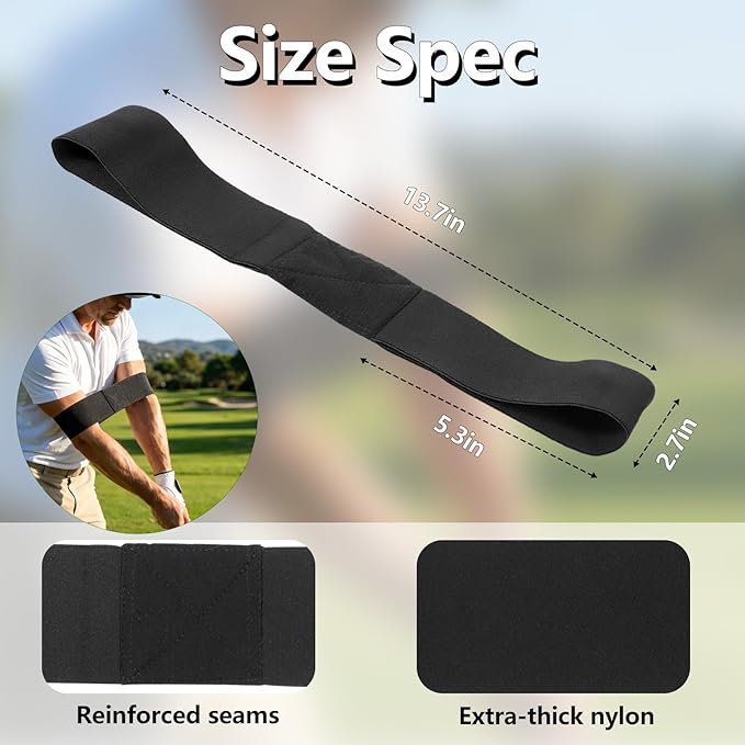 Golf Swing Training Aid - Swing Correction Arm Band, Unisex