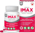 IMAX Iron Supplement 150 mg, Vitamin C 250 mg & B12 1000 mcg, Iron Supplement Treatment for Women & Men, Once Daily, 30 Capsules