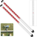 Golf Ball Retriever Professional Picker Golf Ball Shag Tube Plastic Release Retrievers Collector Practice Pick-up Sucker Tool, 35.4 Inch