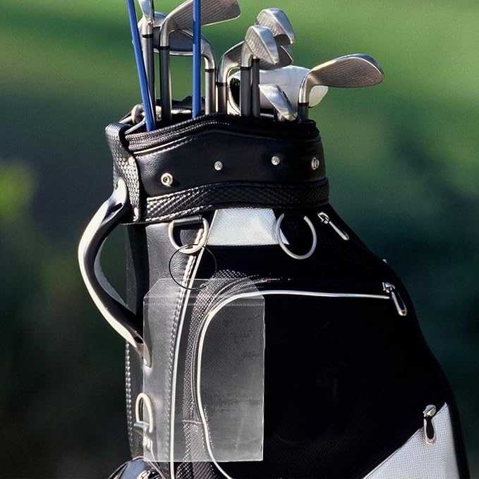 Waterproof Travel Luggage Tags Set 6pcs Black Steel Wire Loop, Extra Large Plastic Bag Tags for Suitcases and Golf Bags, Sturdy Id Badge Holders for Cruise and Backpack Use