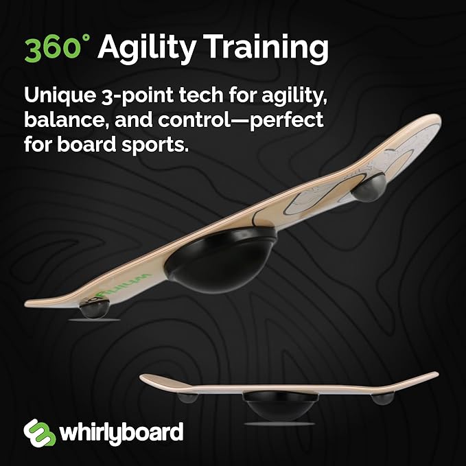 Whirly Board Spinning Balance Board & Agility Training Equipment