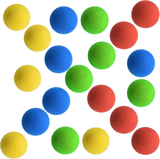 Golf Ball Sponge Practice Golf Ball Golf Training Ball, Colorful Soft Foams Golf Ball for Indoor, Outdoor, Golf Practice