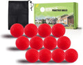 FINGER TEN Golf Practice Balls Foam Colored Value 12 24 50 Pack, Lightweight Golf Ball Limited Flight for Indoor Outdoor Driving Range Backyard Training Safe Practice Good Value