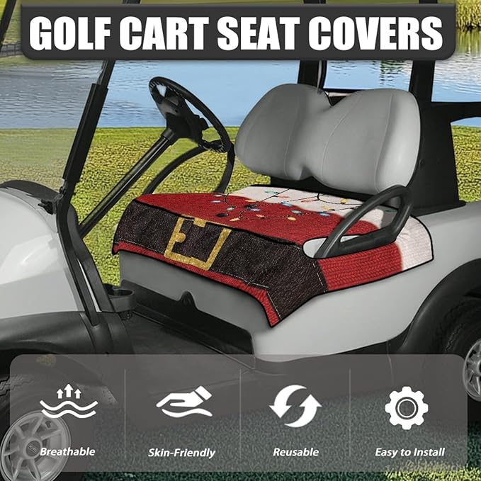 Golf Cart Seat Covers Universal Golf Cart Seat Cover Blanket Cushion Cover Sports Golf Cart Accessories