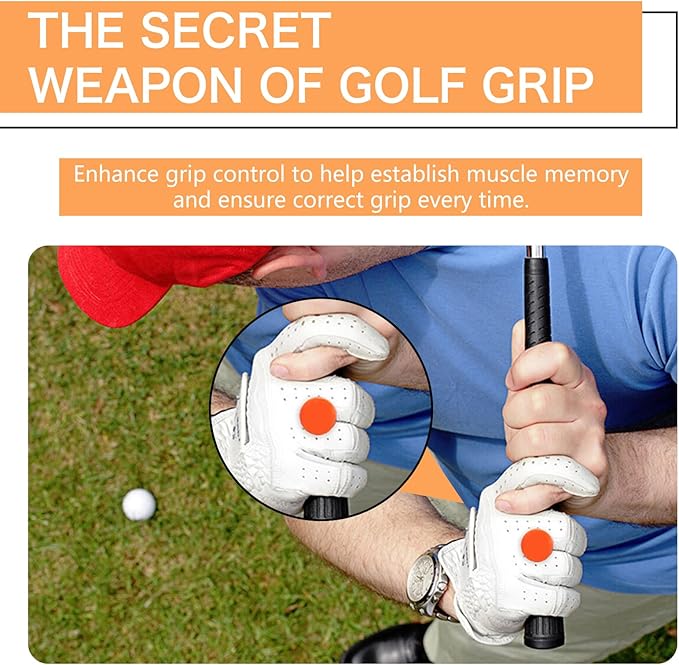 Golf Training Grip Aid, Golf Grip Trainer Posture Correction Tool, Golf Swing Trainer Grip Pad, Golf Grip Training Aid Improve Swing Accuracy