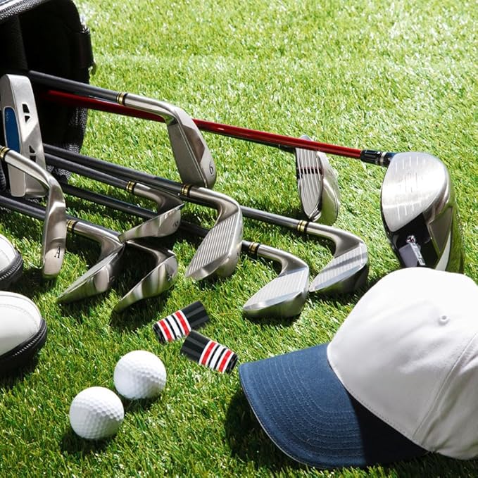 DONGKER Golf Iron Ferrules,10 PCS Golf Club Ferrules Golf Sleeve Ferrule Compatible 0.370'' Parallel Shaft