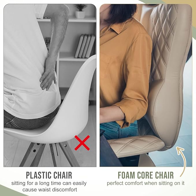 Frienda 2 Pcs Upholstery Foam 1" x 24" x 72" High Density Cushion White Polyurethane Craft Foam Padding for Seat Replacement DIY Projects Chairs Headboards Sofas Home