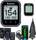 Bushnell Golf Phantom 3 Slope GPS Handlheld (Black) | 38,000+ Courses, Slope Compensation, Hazard Info, Distance Calculator, Scorekeeping, Magnet Mount, Touchscreen | Signature Series Gift Bundle