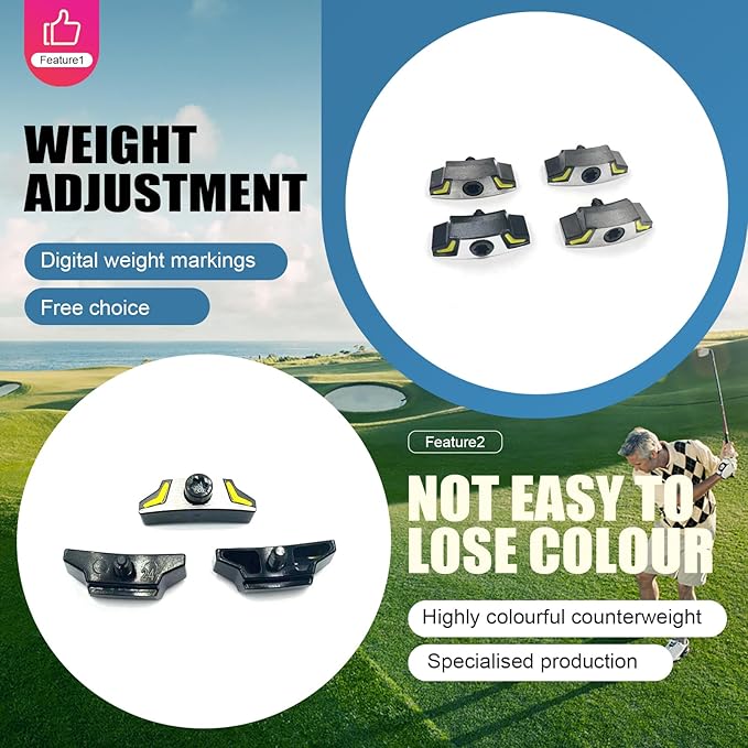 Golf Weight for Ping G430,G430 SFT LST G430 Max G430 10K Driver Adjustable Weight 5g to 34g Custom Fit Performance Enhancer for G430 Golf Clubs