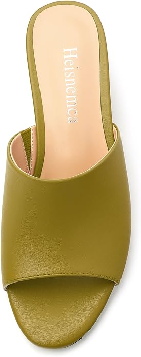 Wedge Sandals for Women Open Toe Wedge Heels Womens Matte High Heel Sandal Round Toe Heeled Wedge Sandals Slip on Casual shoes 2 inch