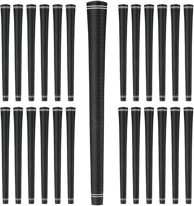 Karma Revolution 360 Golf Grips & Grip Kits, No Alignment Necessary, Easy Installation, Perfect for Adjustable Golf Clubs, Choose Single, 9, 13, 25 Packs or Golf Club Grip Kit