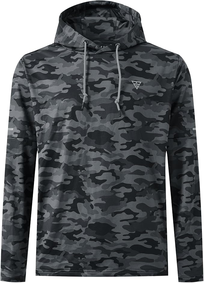 Hoodies for Men Golf Fleece Hooded Sweatshirts Dry Fit Athletic Lightweight Casual Midlayer Mens Hoodies Pullover