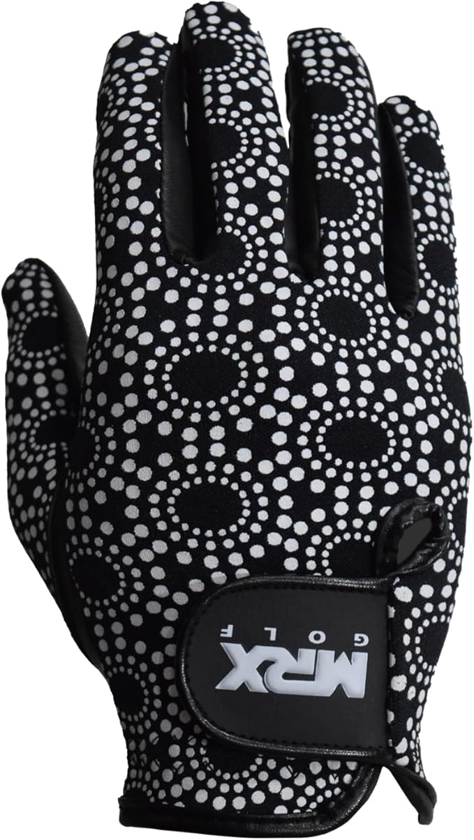 MRX Women Golf Glove Left Handed Golf Gloves Sweat Resistant Soft Cabretta Leather Regular Fit Women Golfer Glove