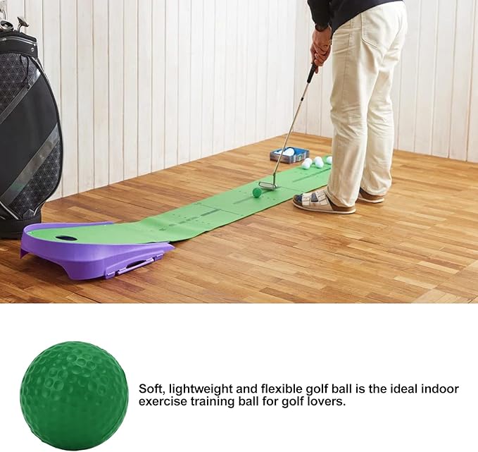 PU Foam Golf Balls, Strong Flexibility Outdoor Golf Practice Ball for Sports Fitness Home Use