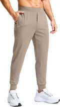 G Gradual Men's Golf Joggers Pants with Zipper Pockets Stretch Sweatpants Slim Fit Track Pants Joggers for Men Work Running