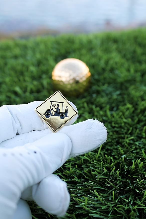 Mulligan Hooligan Golf Ball Marker + Magnetic Hat Clip, Funny and Unique Golf Gift, Premium Quality, The Perfect for Your Favorite Golfer, Golf Accessories for Any Occasions