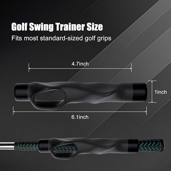 Axioms Golf Grip Trainer,Golf Training Aid for Right Hand & Golf Swing,Improves Grip Strength and Accuracy,Trains Correct Hand Position for Stable Swing,Golf Grip Kit for All Level Golfers
