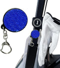 Magnetic Golf Glove Holder Clip – Strong Neodymium Magnet & Grip Pad – Attaches to Golf Cart, Bag or Belt – Keeps Gloves Dry, Fresh & Secure – Hand-Assembled Acrylic Golf Accessory for Men & Women