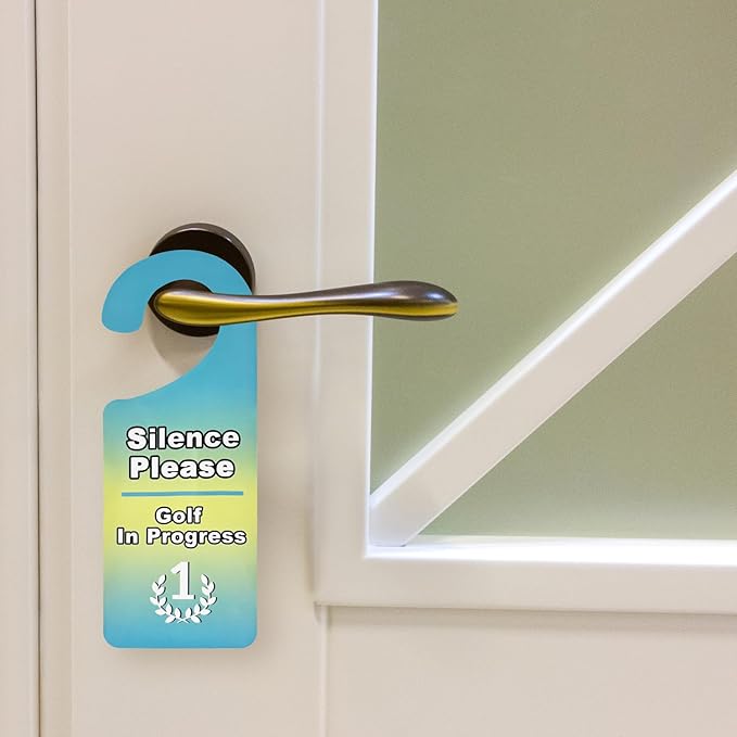 Funny Mini Golf Gag Gifts for Men Golfer, Toilet Golf Bathroom Game for Adults, Unique Birthday Gifts for Dad from Daughter Son, Fun White Elephant Gift Idea for Brother, Husband, Boys, Boyfriend,Him