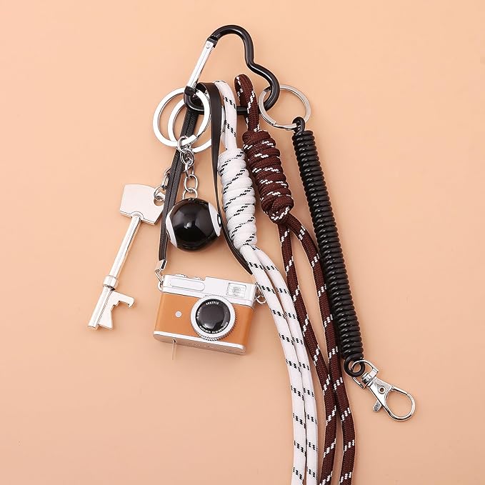 Tote Bag Purse Charms for Handbags - Cute Keychain, Y2K Rope Key Chain Accessories - Designer Jewelry Gift for Women
