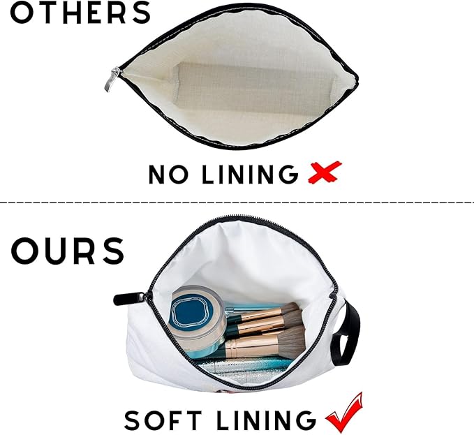Gymnastics Cosmetic Bag, Travel & Daily Use, Gymnastics Theme, Multifunctional Makeup Bag, Gift for Girls & Women,Christmas