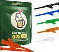 Golf Tee Bottle Opener - Funny Golf Tee and Drink Opener 6 Pack for Men, Bachelor Party Novelty Gift for Golf Outings, Party Favor, Trips, Tournaments
